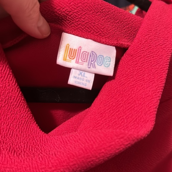 NWT LuLaRoe Azure Fuchsia Skirt Size XL - Picture 4 of 4